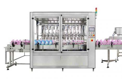 Dây chuyền chiết rót nước rửa tay tự động - Day chuyen chiet rot nuoc rua tay tu dong