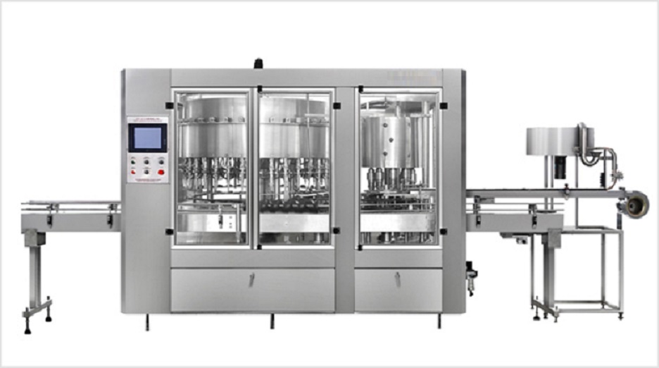 Máy chiết rót và đóng nắp dạng monoblock - May chiet rot va dong nap dang monoblock