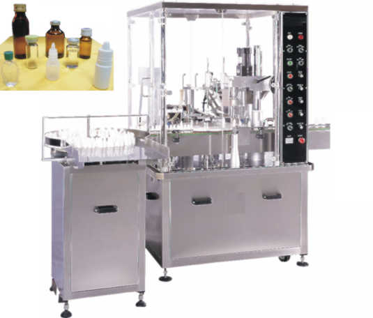 ​Máy chiết rót đóng nắp thuốc tự động - May chiet rot dong nap thuoc tu dong