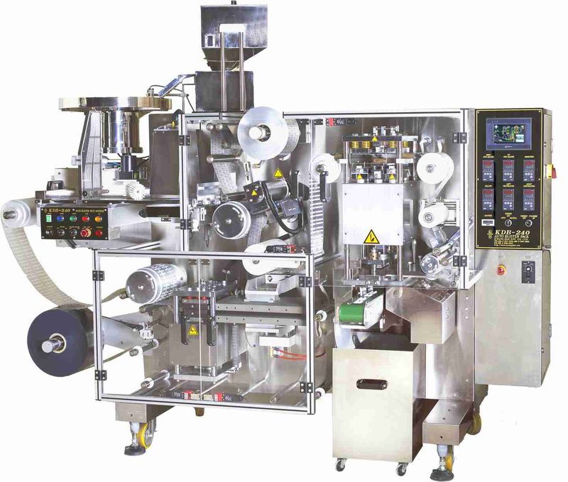 Máy đóng gói vỉ thuốc tự động tốc độ cao - ​May dong goi vi thuoc tu dong toc do cao - Blister packing machine​