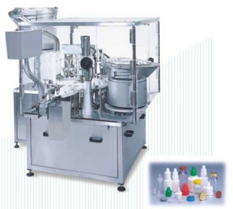 ​​​​​​​​​Máy chiết rót đóng nắp thuốc nhỏ mắt tự động - May chiet rot dong nap thuoc nho mat tu dong