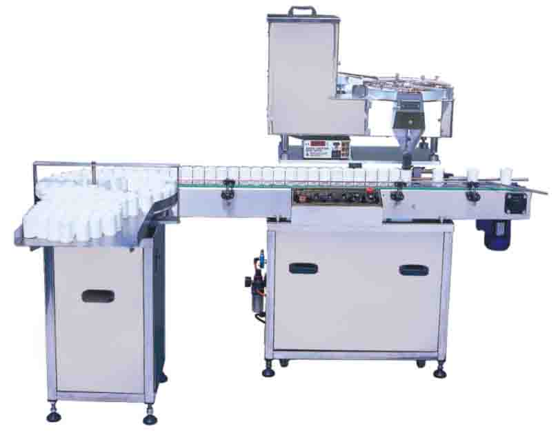 Máy đếm vào chai lọ viên thuốc tự động - May dem vao chai lo vien thuoc tu dong