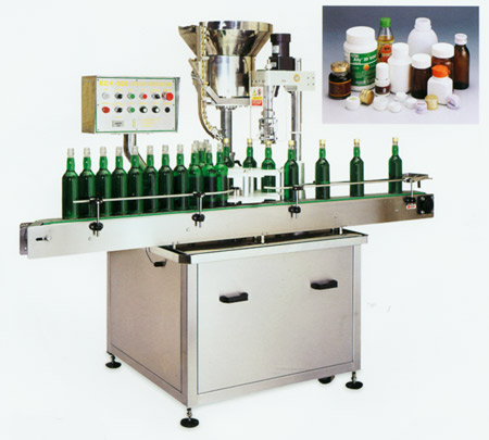 Máy đóng nắp chai thuốc tự động - May dong nap chai thuoc tu dong​