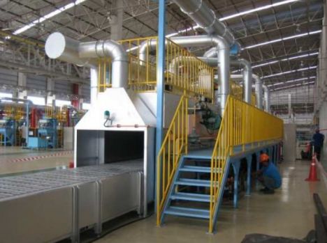 ​Lò gia nhiệt dạng băng tải liên tục - Lo gia nhiet dang bang tai lien tuc