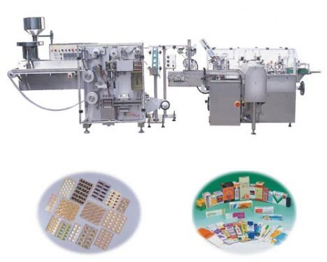 ​Máy dập vỉ thuốc và đóng hộp carton tự động - May dap vi thuoc va dong hop carton tu dong