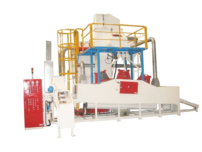 ​ Máy phun bi làm sạch bình gas - May phun bi lam sach binh gas
