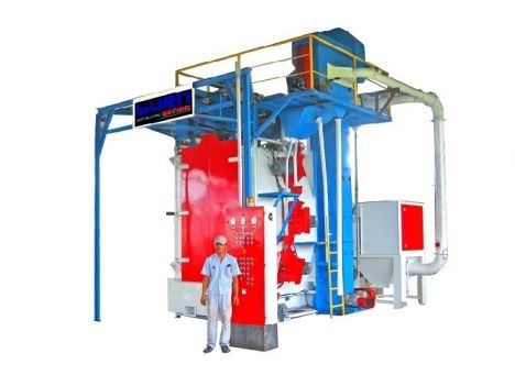 Máy phun bi dạng treo xoay tròn - May phun bi dang treo xoay tron