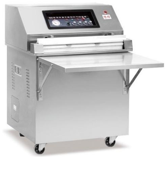 ​Máy đóng gói hút chân không dạng bơm nằm ngoài, kiểu nằm ngang – May dong goi hut chan khong dang bom nam ngoai, kieu nam ngang