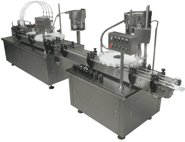 Máy chiết rót, đóng nút bịt, đóng nắp thuốc thú y – May chiet rot, dong nut bit, dong nap thuoc thu y