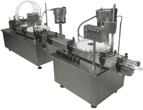 Máy chiết rót, đóng nút bịt, đóng nắp thuốc thú y – May chiet rot, dong nut bit, dong nap thuoc thu y