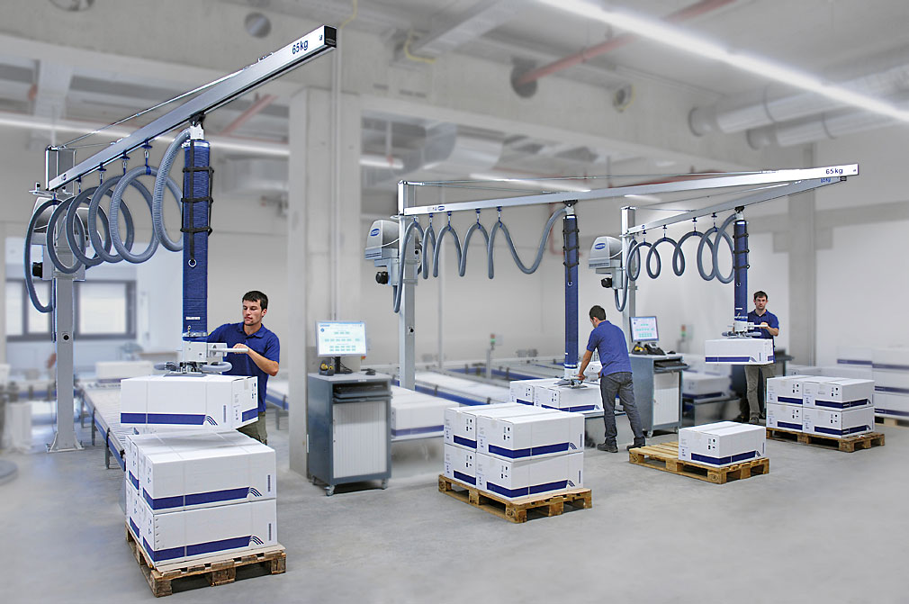 Thiết bị nâng hạ hút chân không tích hợp trong hệ thống hoàn chỉnh - Thiet bi nang ha hut chan khong tich hop trong he thong hoan chinh