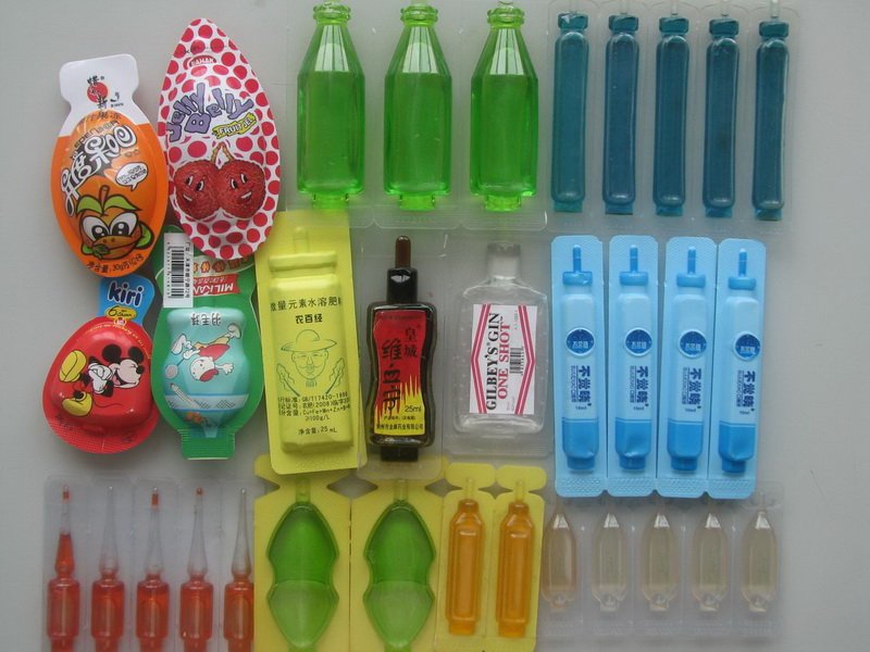 Máy chiết rót hàn vỉ ampoule nhựa tự động