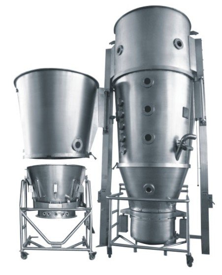 ​Máy sấy tầng sôi tạo hạt