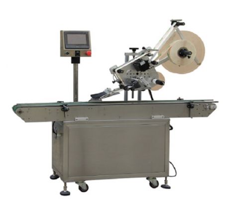 Máy dán nhãn tem thuế nắp chai tự động - May dan nhan tem thue nap chai tu dong