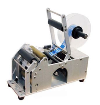 ​Máy dán nhãn decal chai tròn bán tự động - May dan nhan decal chai tron ban tu dong