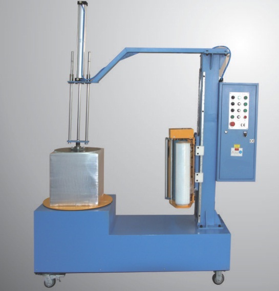 ​Máy quấn màng kiện hàng bán tự động - May quan mang kien hang ban tu dong