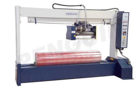 Máy quấn màng cuộn vải nằm ngang tự động​ - May quan mang cuon vai nam ngang tu dong