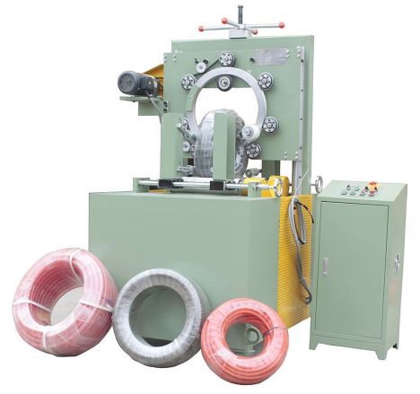 ​Máy quấn màng sản phẩm hình cuộn dạng đứng​ - May quan mang san pham hinh cuon dang dung