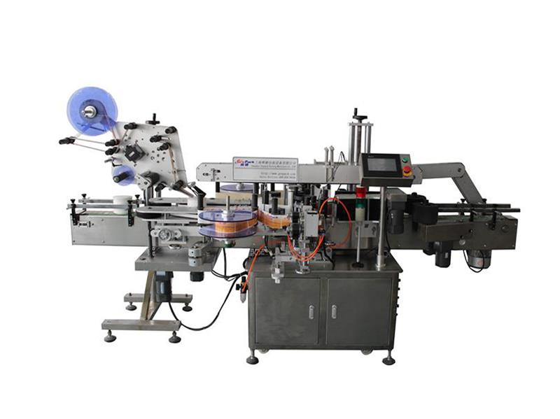 ​Máy dán nhãn thân chai, cổ chai, nắp chai tự động - May dan nhan than chai, co chai, nap chai tu dong