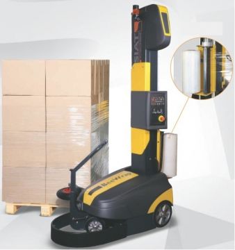 ​Robot quấn màng pallet di động - Robot quan mang pallet di dong