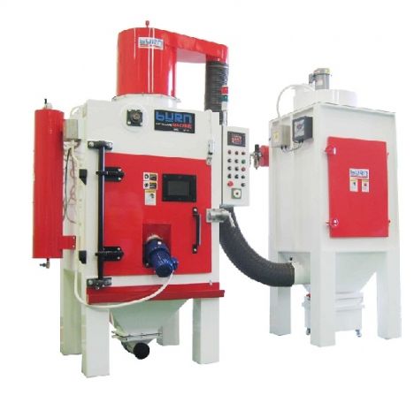 Máy phun cát làm sạch chi tiết đúc, sản phẩm đúc - May phun cat lam sach chi tiet duc, san pham duc