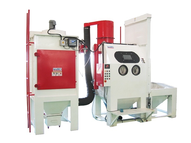 ​Máy phun cát dạng mâm xoay - May phun cat dang mam xoay