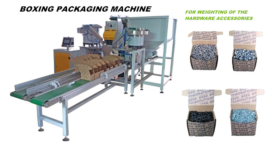 ​Máy cân và đóng gói phụ kiện vào thùng carton tự động - May can va dong goi phu kien vao thung carton tu dong