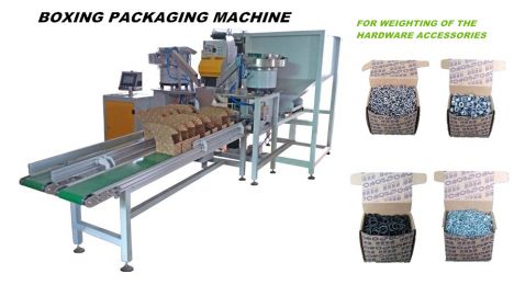 ​Máy cân và đóng gói phụ kiện vào thùng carton tự động - May can va dong goi phu kien vao thung carton tu dong