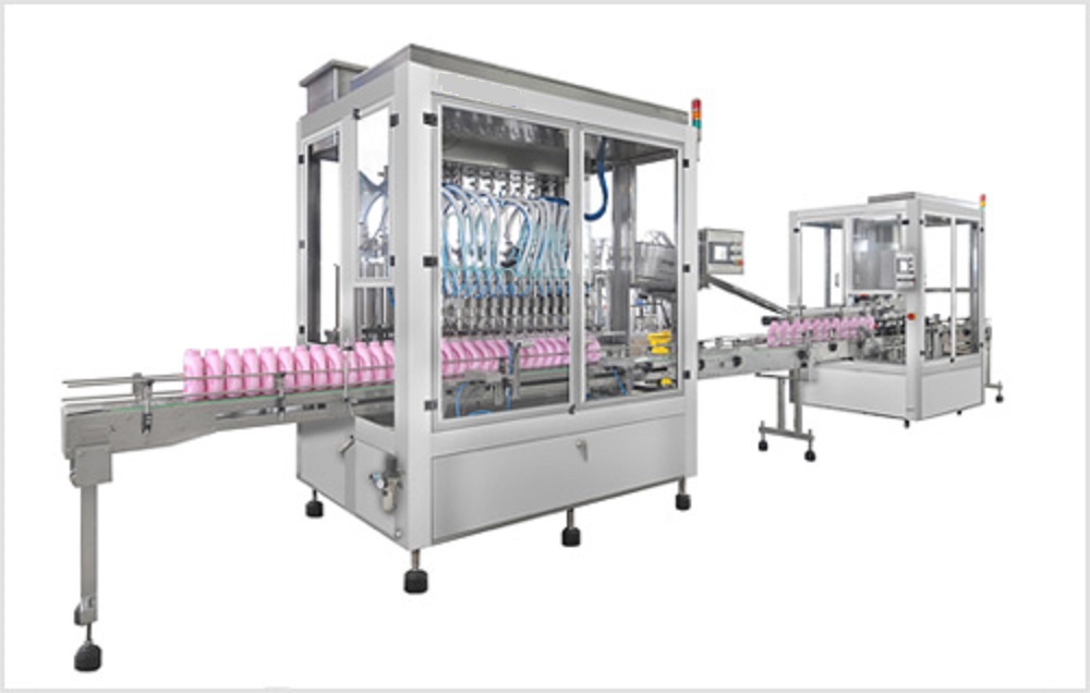 Máy chiết rót sữa rửa tay – May chiet rot sua rua tay