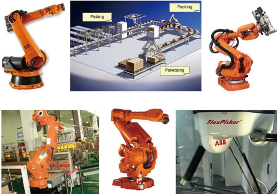 ​Robot bốc xếp bao bì lên pallet tự động – Robot boc xep bao bi len pallet tu dong