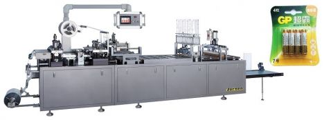 Máy định hình khay nhựa, đặt sản phẩm, dán giấy tự động – May dinh hinh khay nhua, dat san pham, dan giay tu dong