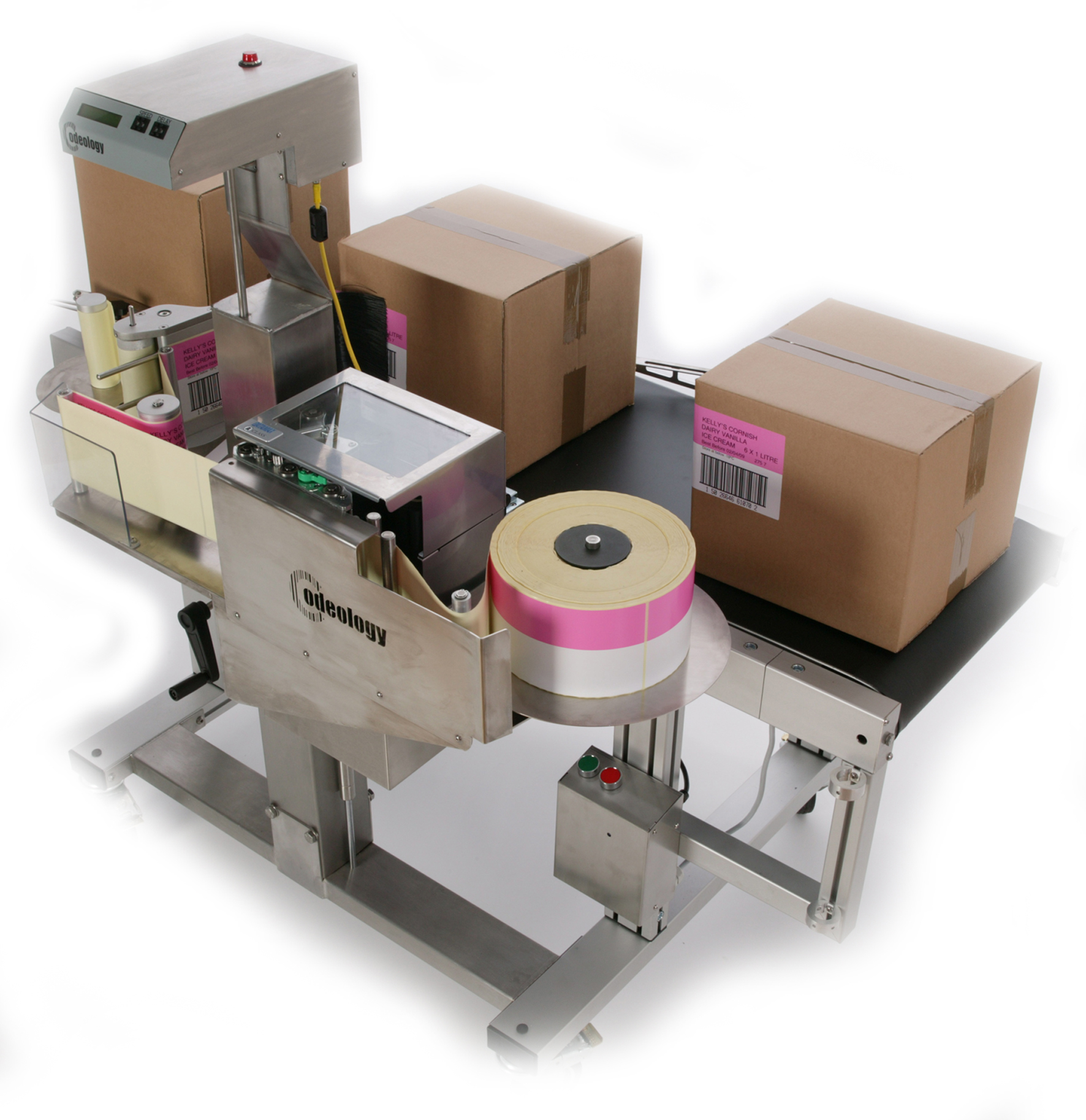 ​Máy in và dán barcode tự động – May in va dan barcode tu dong