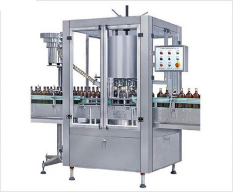 ​Máy đóng nắp chai nhôm tự động – May dong nap chai nhôm tu dong