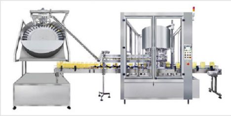 ​​​​​​​​​​Máy đóng nắp có nút bần động – May dong nap co nut ban tu dong