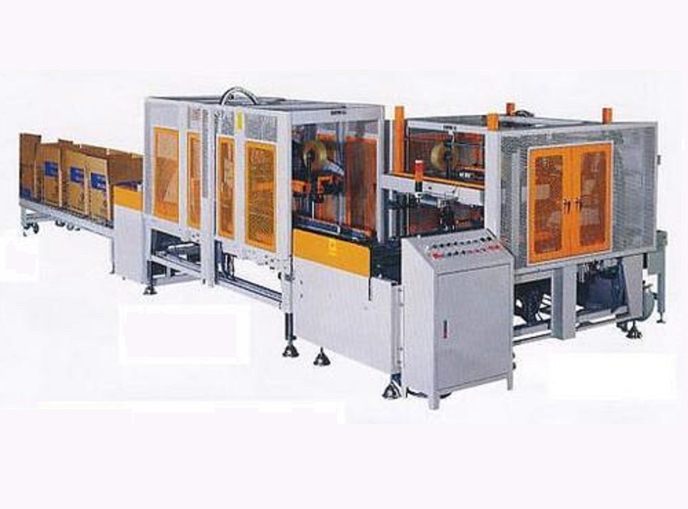 Dây chuyền cấp thùng, dán đáy thùng, dán nắp thùng, dán thùng carton tự động - Day chuyen cap thung, dan day thung, dan nap thung, dai thung carton tu dong​