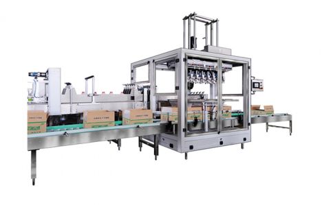 ​​Dây chuyền đóng thùng carton tự động – Day chuyen dong thung carton tu dong