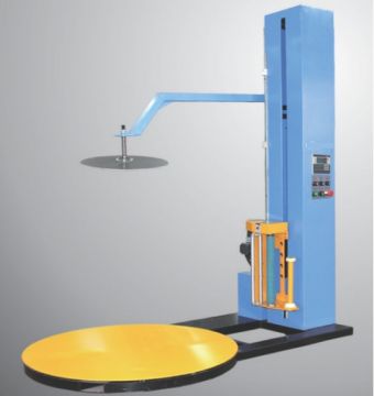 Máy quấn màng pallet có tấm ép đỉnh và mặt phẳng nghiêng​ - May quan mang pallet co tam ep dinh va mat phang nghieng​